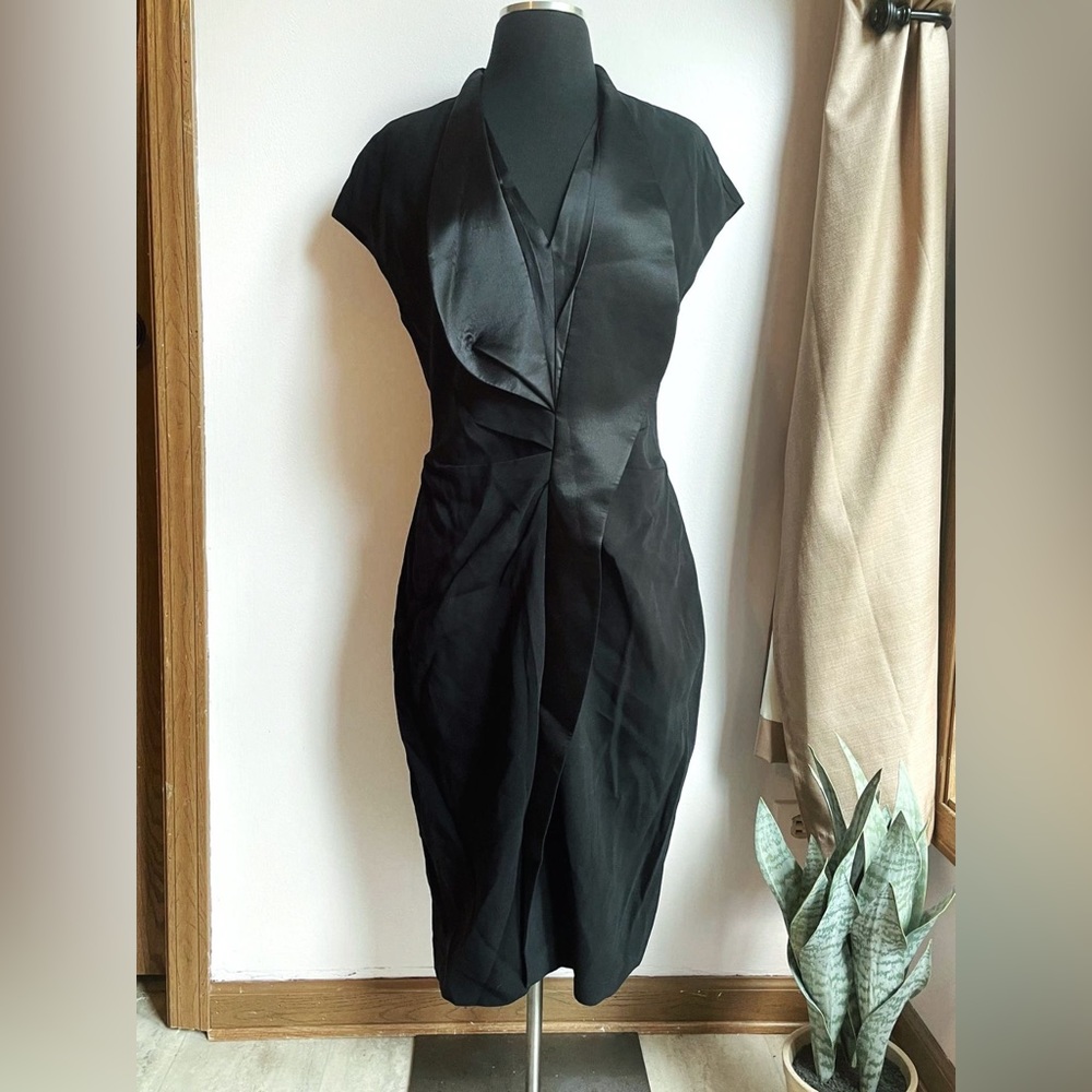 Givenchy Black midi dress